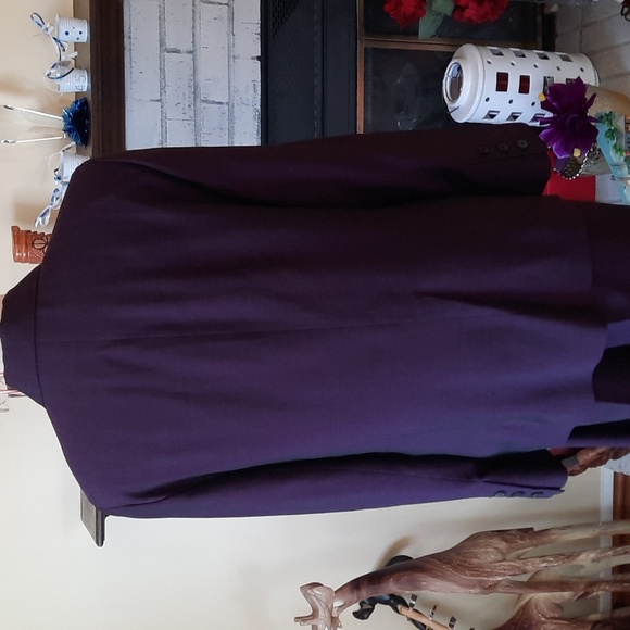 Dana Buchman Violet Pantsuit size 16 - Picture 4 of 6